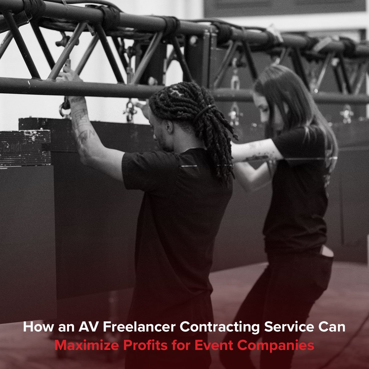 How an AV freelancer contracting service maximizes profits for event companies